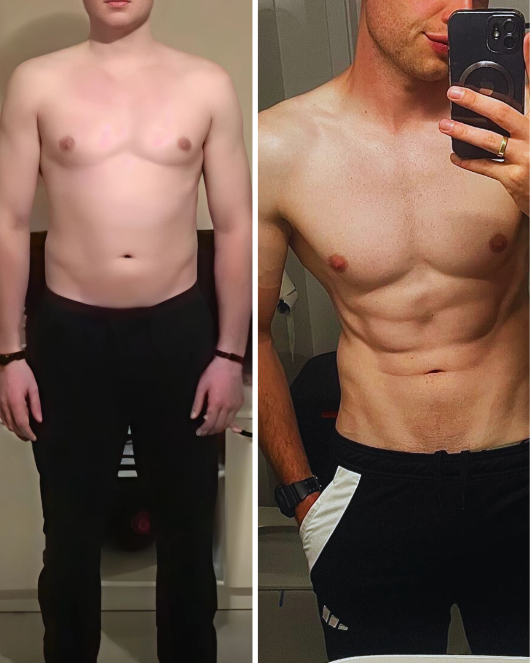 Transformacja podopiecznego 2 - zdjęcie przed i po