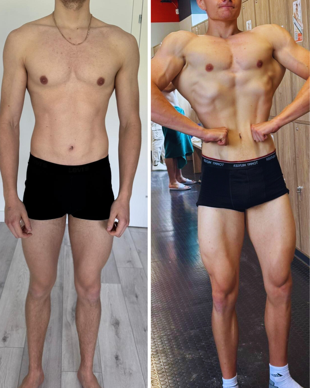 Transformacja podopiecznego 3 - zdjęcie przed i po